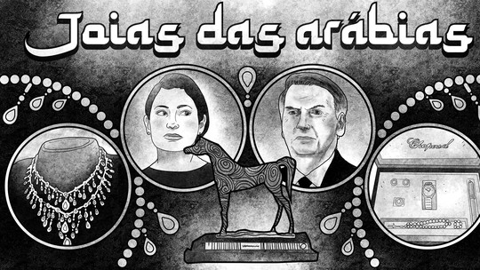Escândalo das joias em quadrinhos: o que já se sabe sobre os presentes para o casal Bolsonaro