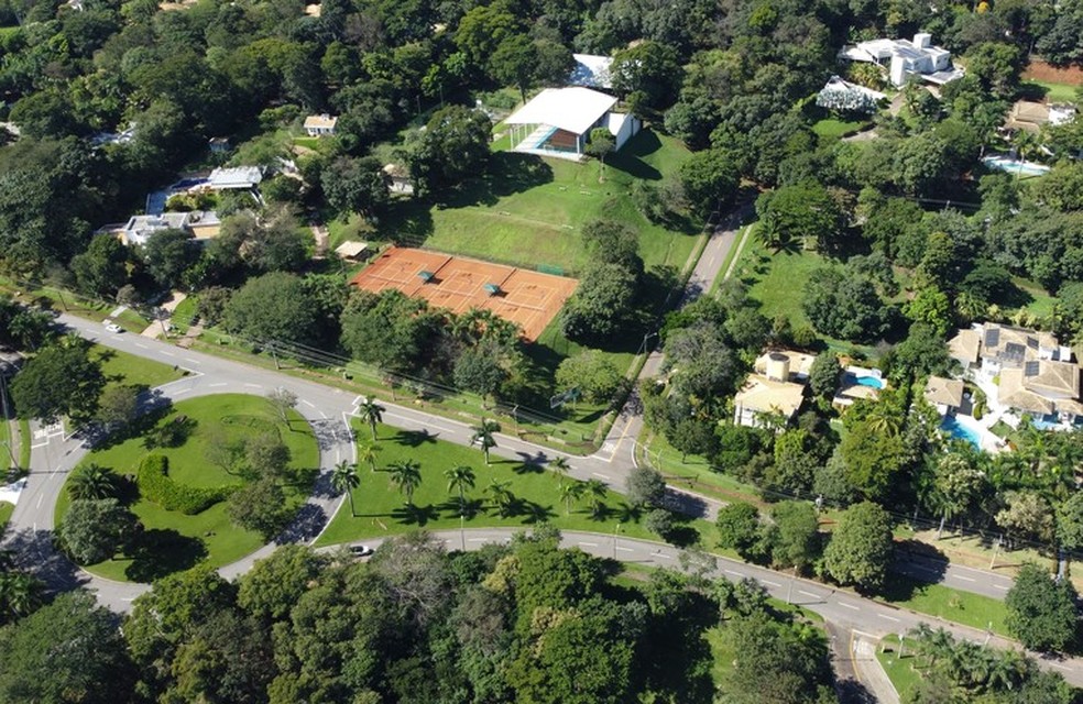 Vista aérea do Residencial Aldeia do Vale — Foto: Divulgação