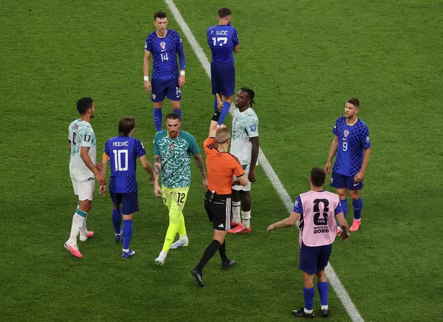 Fifa confirma que tecnologia na bola anulou corretamente gol da Croácia contra Portugal