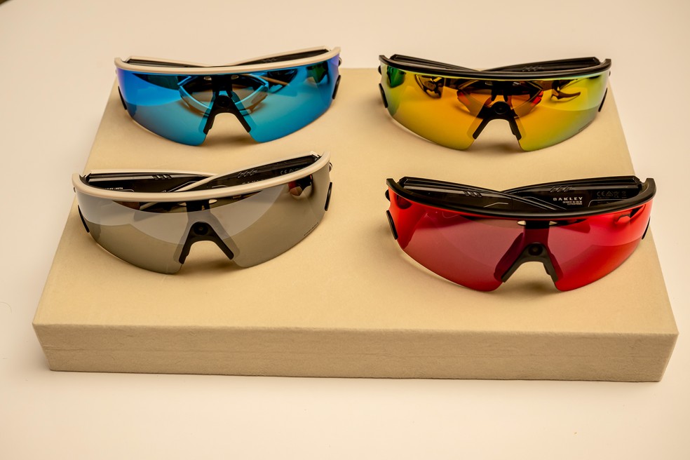 Os óculos Meta Oakley Vanguard — Foto: David Paul Morris/Bloomberg