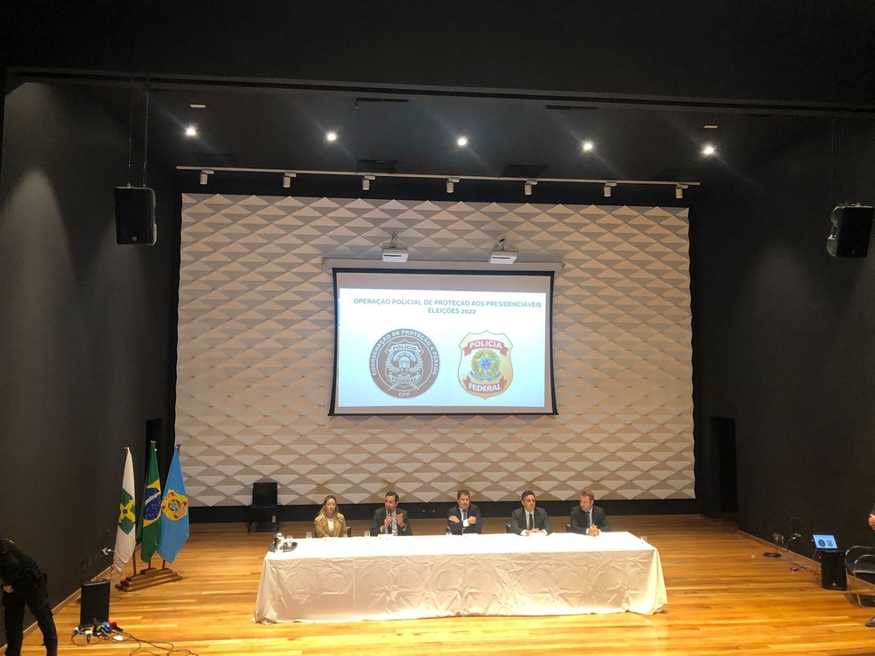 PF apresenta plano para segurança dos candidatos à Presidência da República  — Foto: O Globo