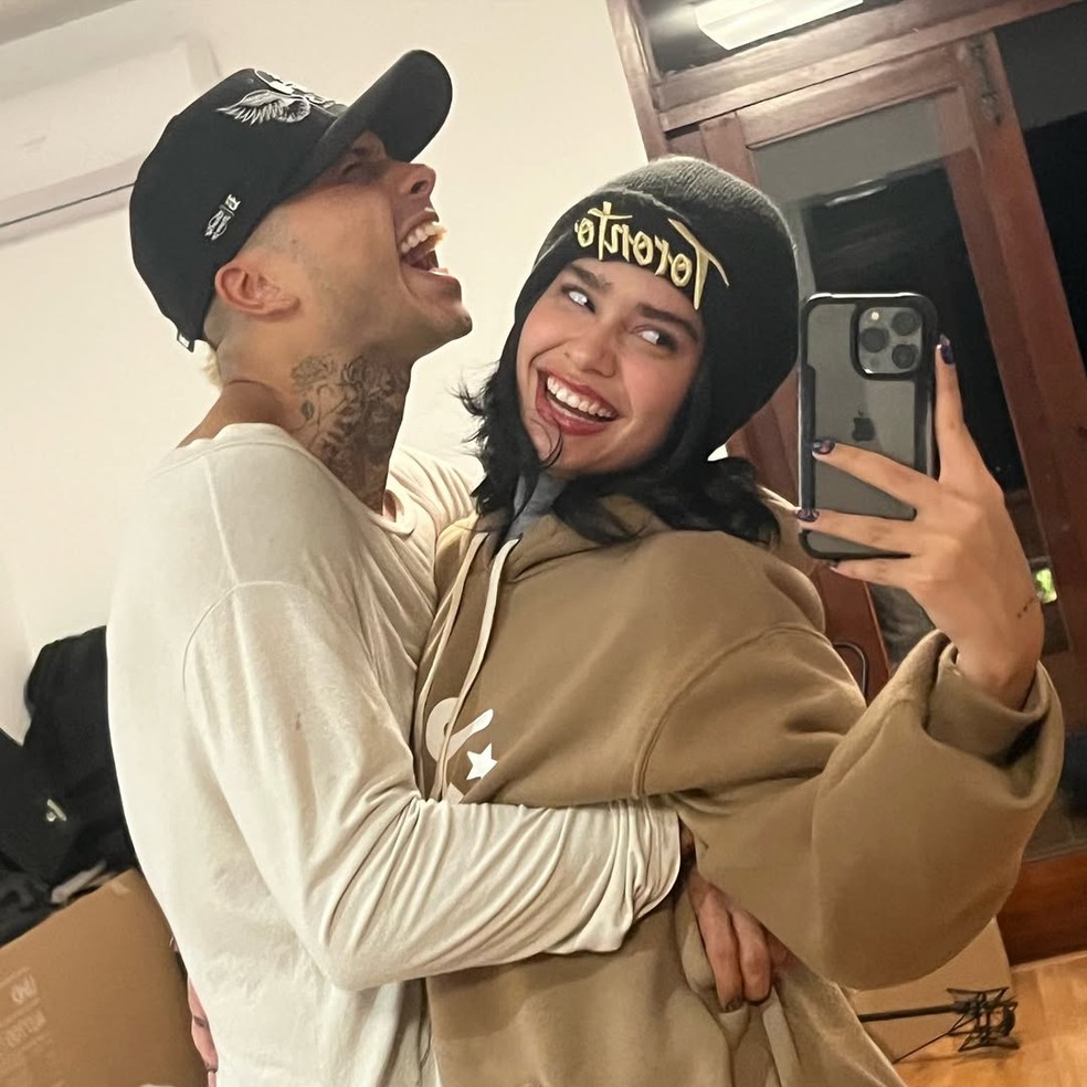 Vitão e Lou Garcia — Foto: Reprodução Instagram