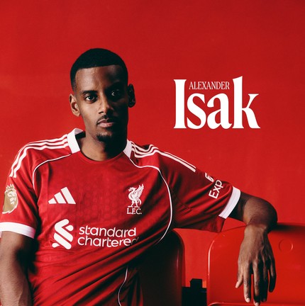 Isak - Liverpool: € 145,00 milhões — Foto: Reprodução/Redes sociais