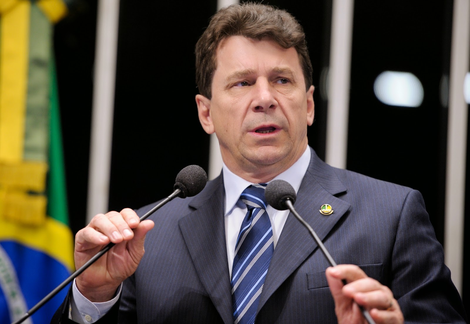 Ivo Narciso Cassol é candidato a governado pelo PP de Rondônia. Patrimônio declarado de R$ 134.363.530,78  — Foto: Reprodução