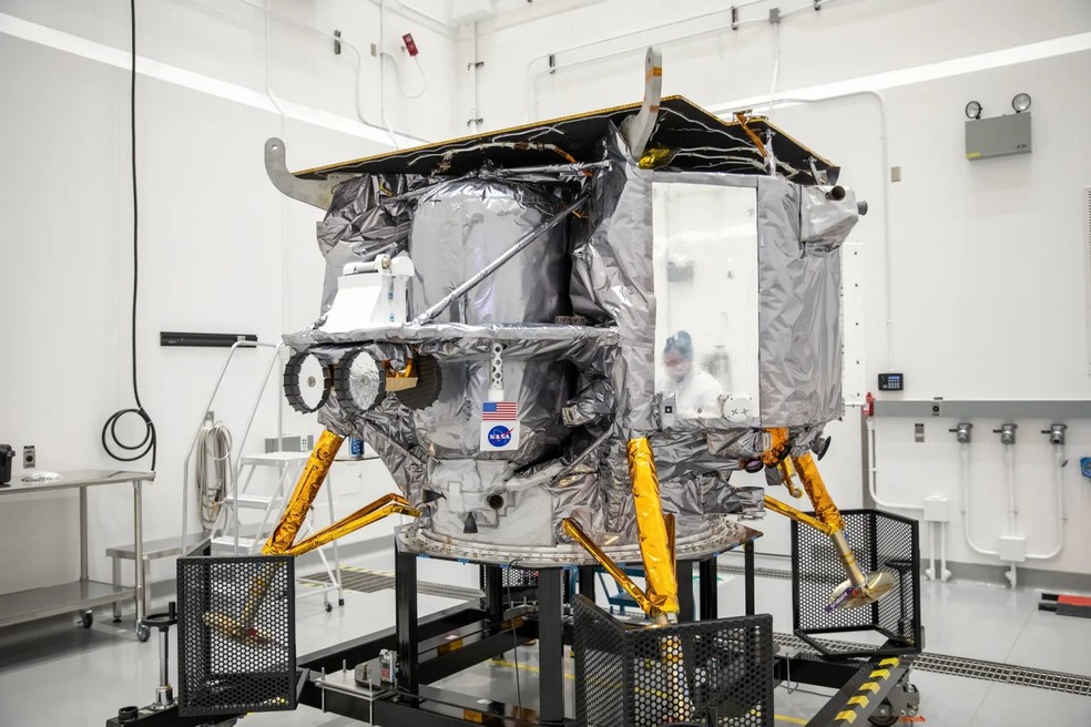 Missão comercial que vai levar cargas à Lua está prevista para dezembro — Foto: NASA/Isaac Watson