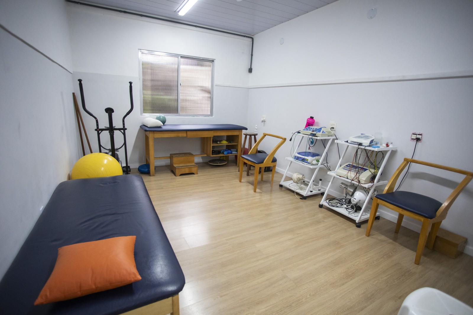 Centro de fisioterapia do retiro dos Artistas - foto: Guito Moreto/agência Globo