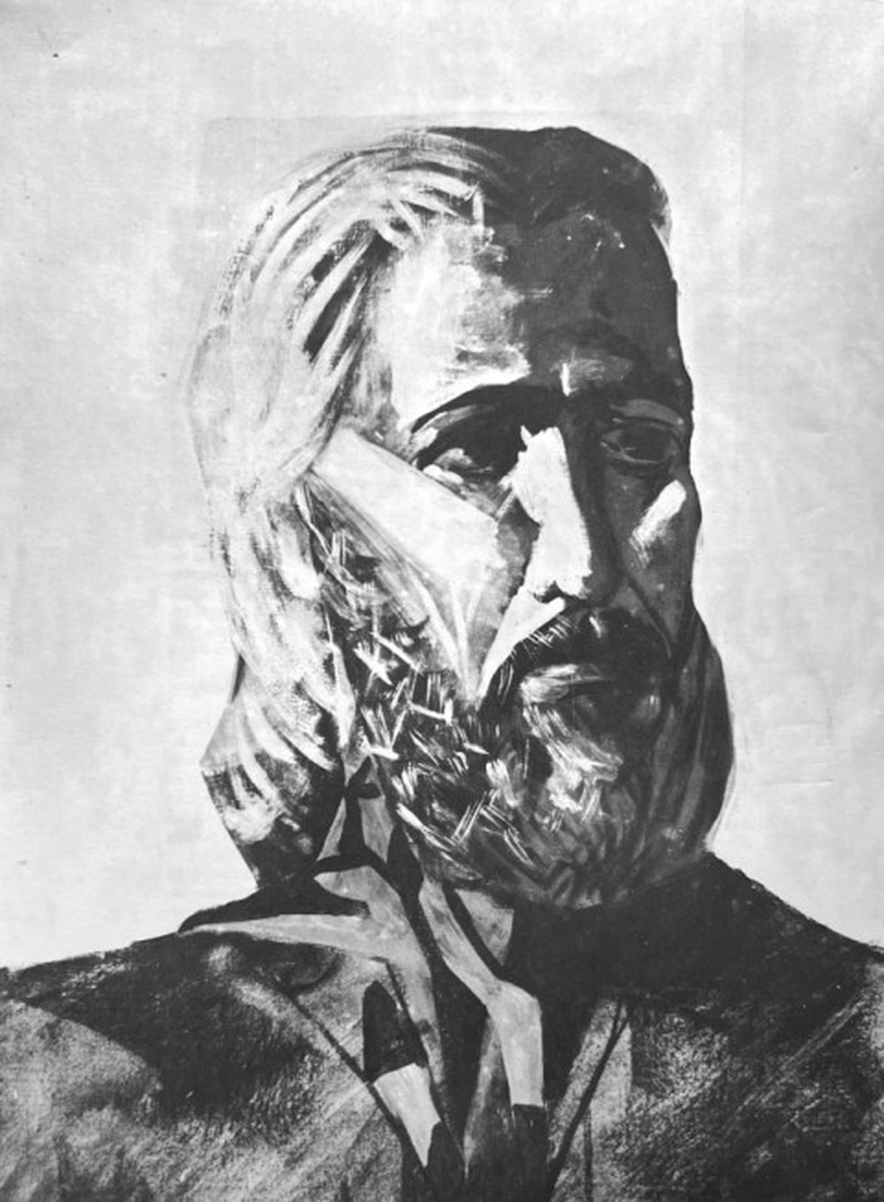Esboço de Portinari publicado no livro "Oratório dos confidentes", de Domício Proença — Foto: Divulgação