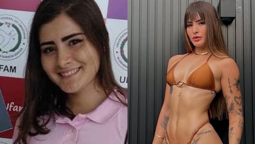 Agatha S&aacute; em antes e depois