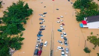 A photo from November 26 shows floods in Hat Yai, Thailand - Photograph: Arnun Chonmahatrakool / THAI NEWS PIX / AFP