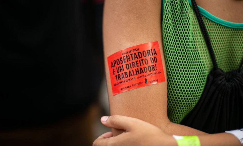 Reforma da Previdência também é pauta da manifestaçãoAgência O Globo