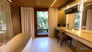 A casa de Aline Campos, no Itanhangá — Foto: Reprodução/YouTube/Rope Engenharia