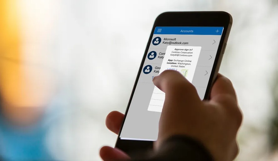 Microsoft Authenticator: Usar senhas seguras é importante em qualquer serviço
