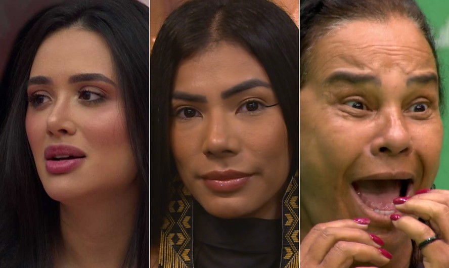 BBB26: Jordana, Marciele e Samira disputam permanência em paredão triplo eletrizante; sua opinião decide!