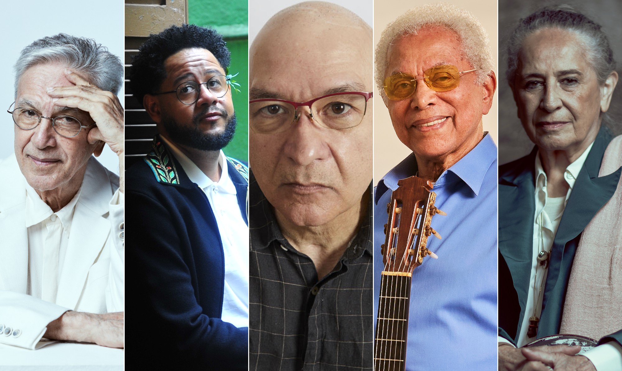 Doce Maravilha 2026 terá Caetano com Emicida, Paulinho da Viola com Bethânia e Paralamas tocando álbum clássico