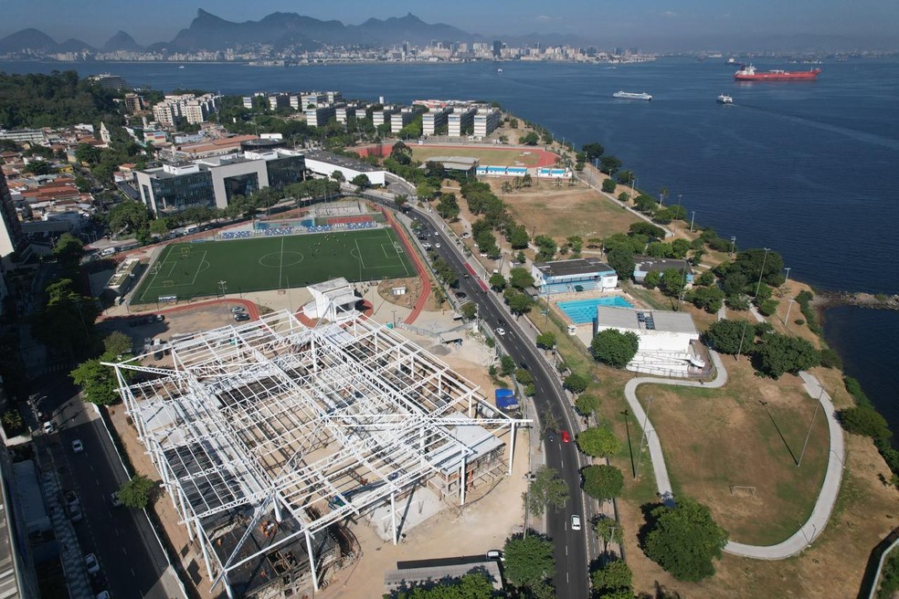 Concha Acústica receberia diversos esportes como rúgbi, tiro com arco e basquete. — Foto: Divulgação/Sérgio Bonelli