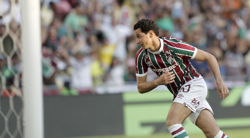 Ganso opened the scoring in Fluminense's win against Bahia — Photo: Marcelo Theobald/Agência O Globo