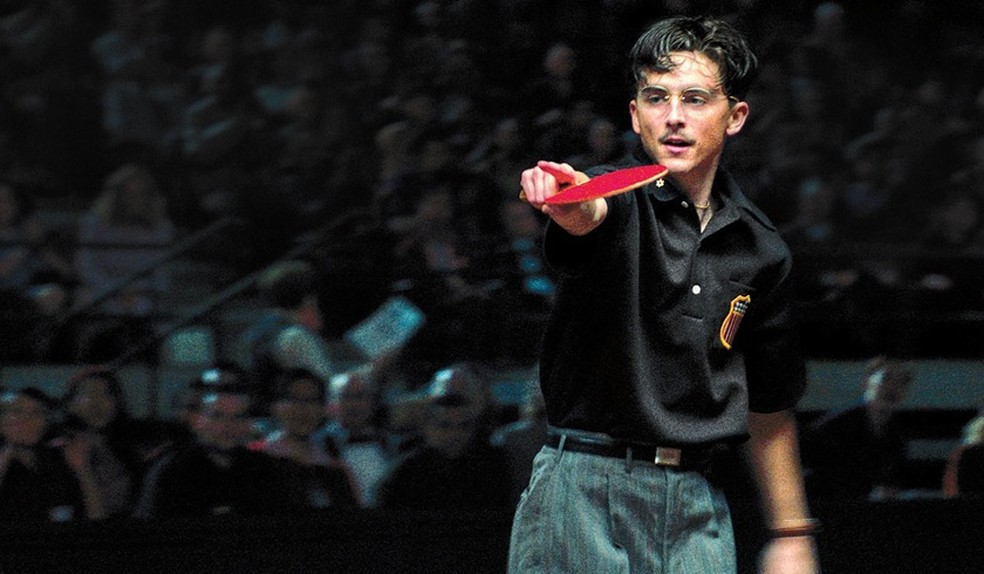 Timothée Chalamet em'Marty Supreme', filme que ele vem apresentar na CCXP — Foto: Divulgação/Diamond