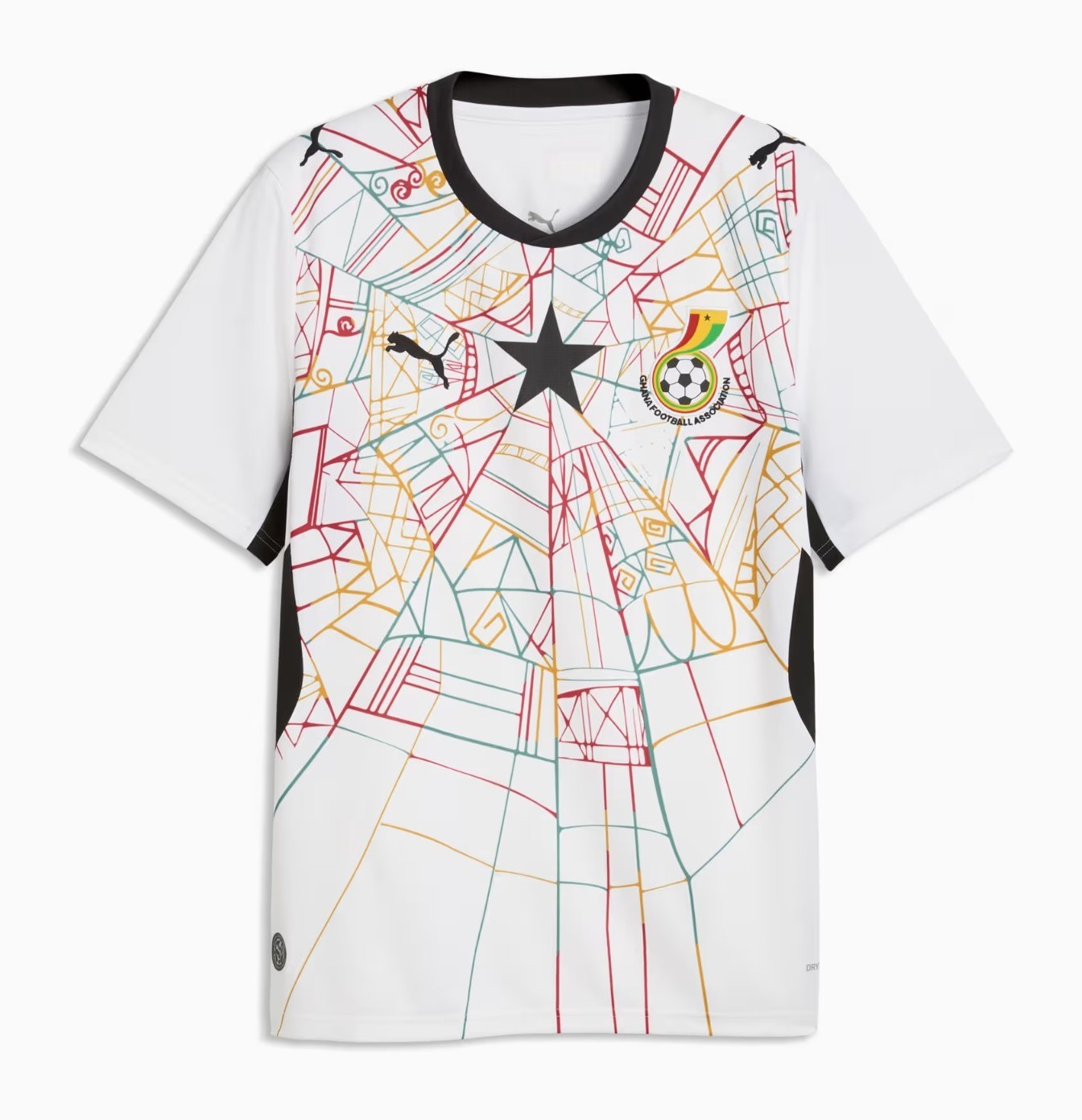 Camisa 1 de Gana — Foto: Reprodução