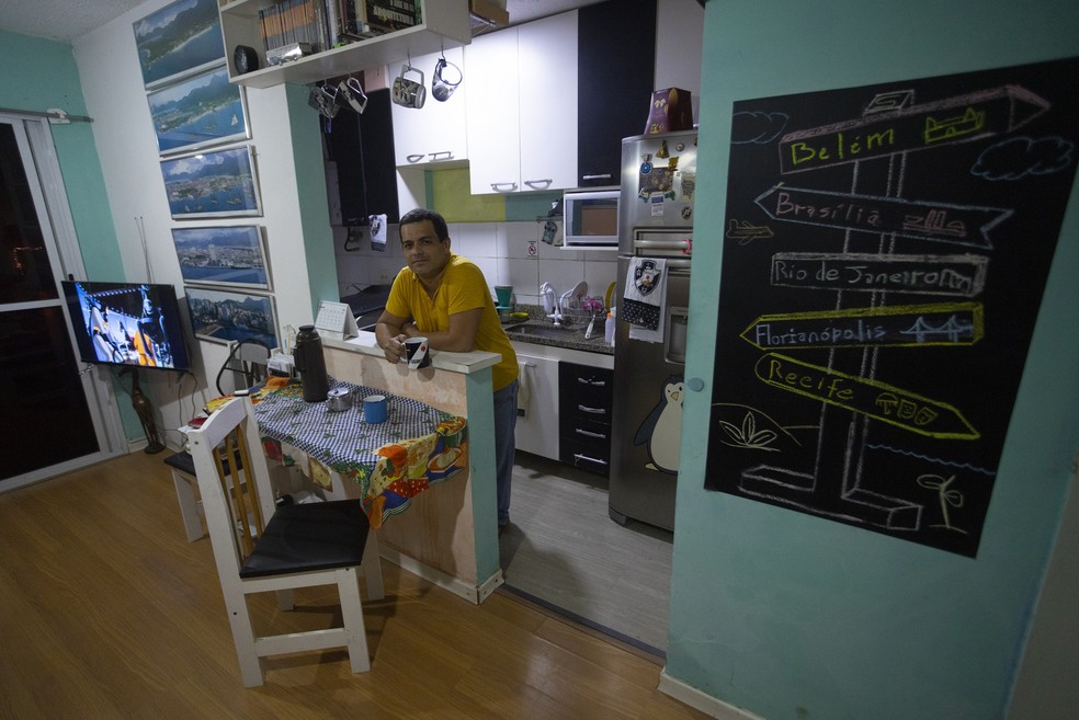 Sandro Silvestre, who lives in São Cristóvão, has already received Spaniards and welcomes a Costa Rican — Photo: Domingos Peixoto