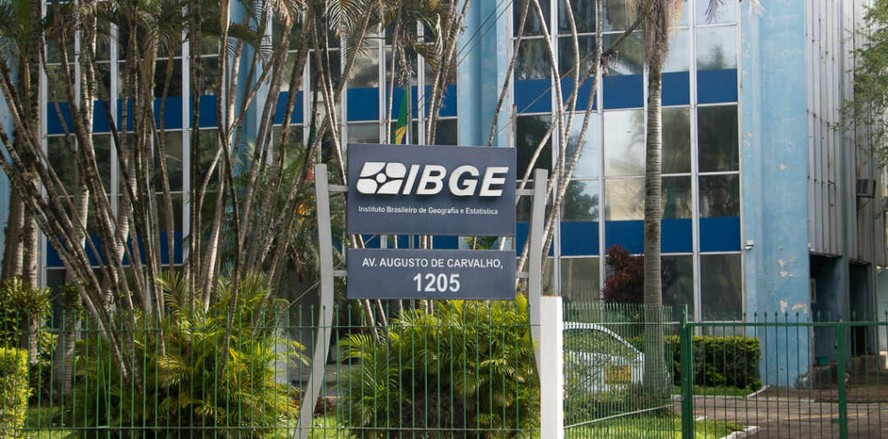 Sede do IBGE no Rio de Janeiro: trabalhadores entram em greve