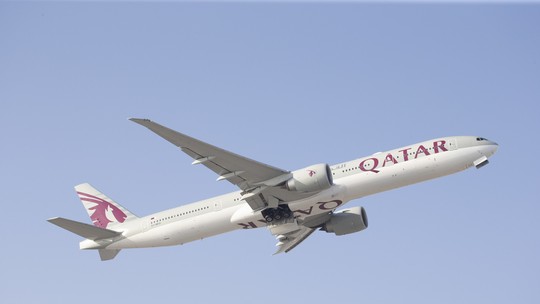 Doze pessoas ficam feridas por conta de turbulência durante voo da Qatar Airways