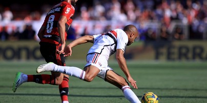 Flamengo e São Paulo disputam final da Copa do Brasil — Foto: Marcello Zambrana / AFP