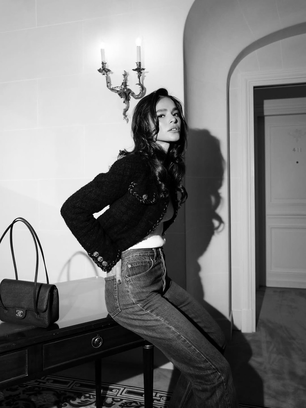 Bruna Marquezine surge radiante em Paris e beleza vira assunto entre celebridades — Foto: Reprodução Instagram