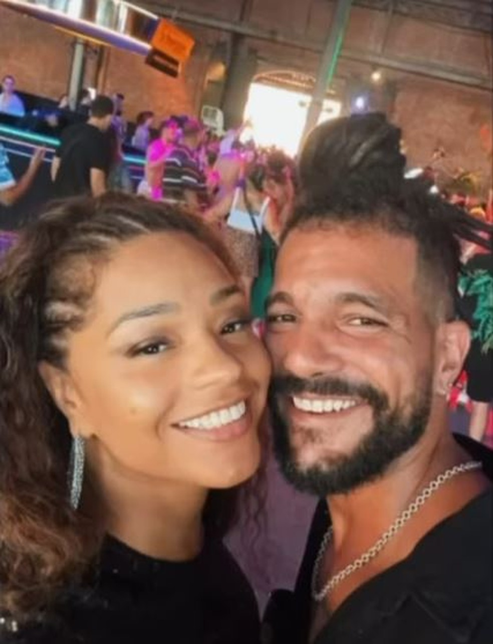 Juliana Alves e Bruno D'Ávila — Foto: Reprodução/Instagram
