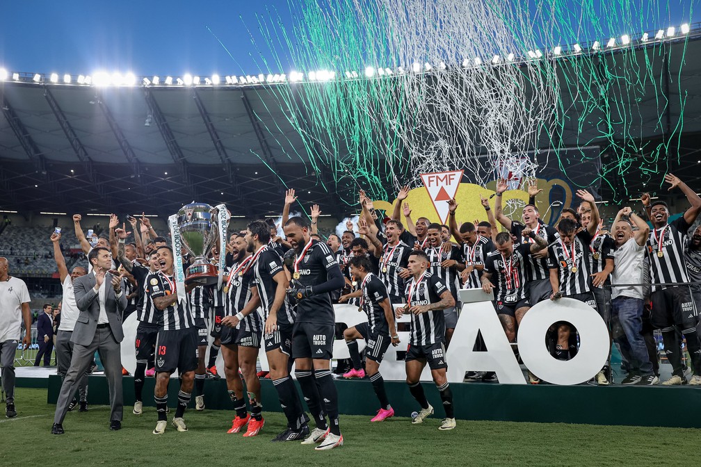 Galo reverteu vantagem do Cruzeiro para ser campeão — Foto: Pedro Souza / Atlético