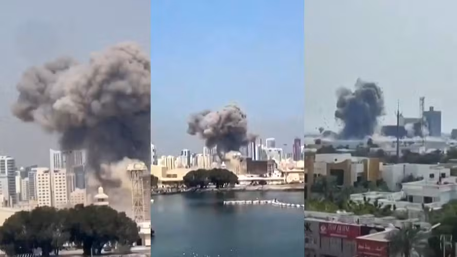 Montagem com captura de vídeos, extraída de imagens geradas por usuários e publicadas nas redes sociais