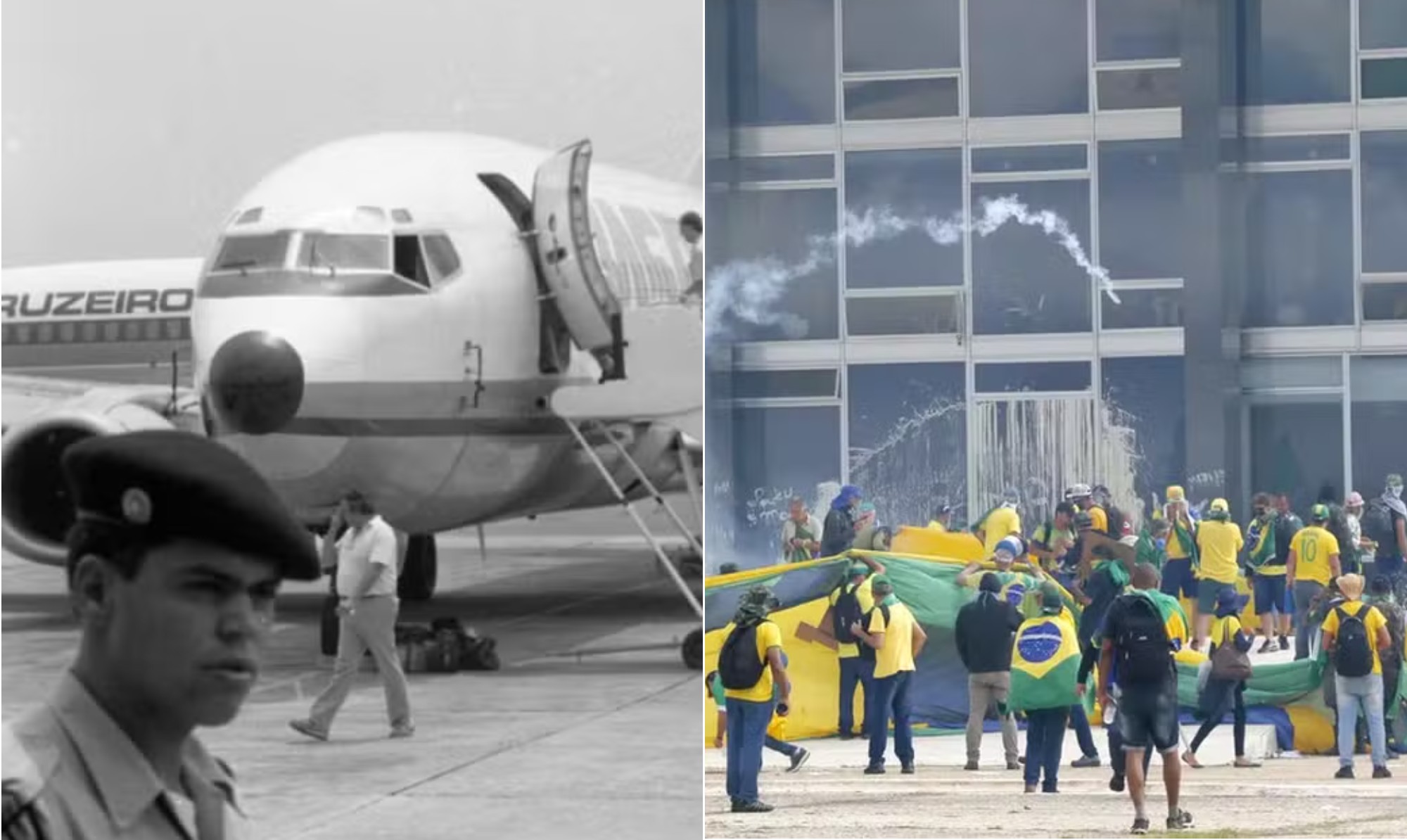 Invasão por ônibus, sequestro de voo, 8 de janeiro: explosão diante do STF amplia histórico de ataques em Brasília; veja