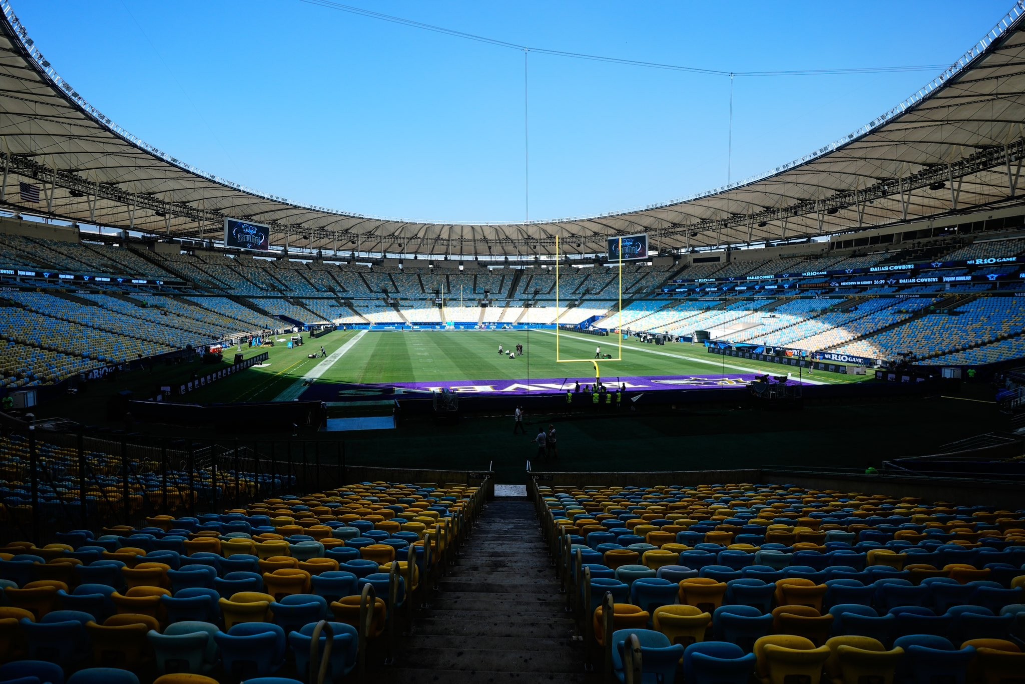 A vez do Maracanã: Cowboys x Ravens será tira-teima para expansão da NFL no Brasil e pode definir próximos passos