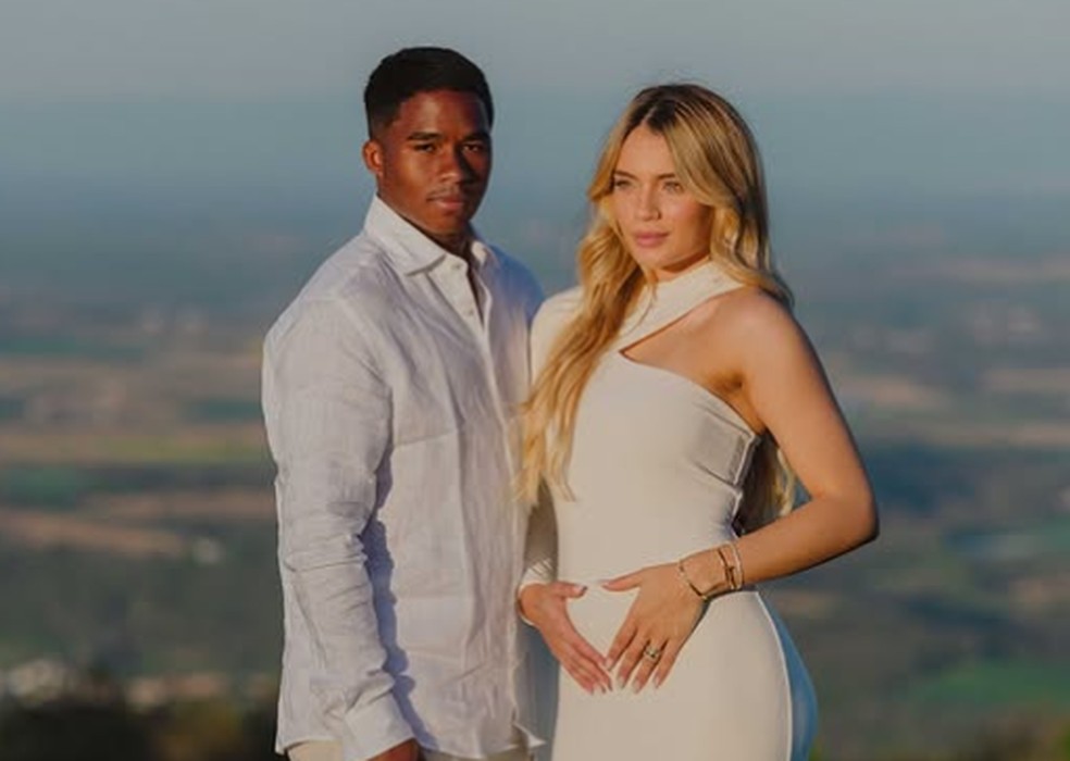 Gabriely e Endrick se casaram em julho de 2025 — Foto: Reprodução / Redes Sociais