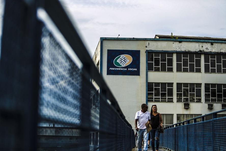 Agência do INSS, no Rio