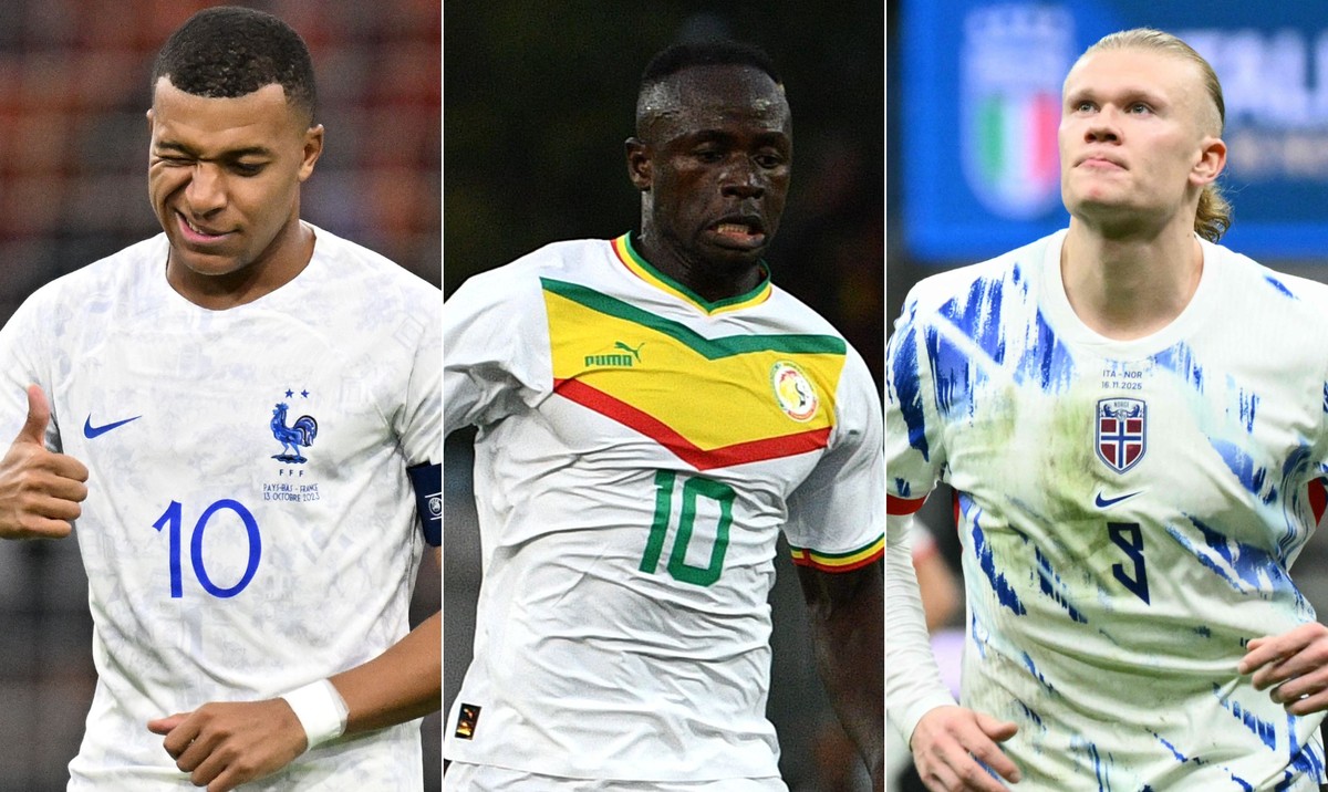 Copa do Mundo 2026: França, Senegal e Noruega formam 'grupo da morte'