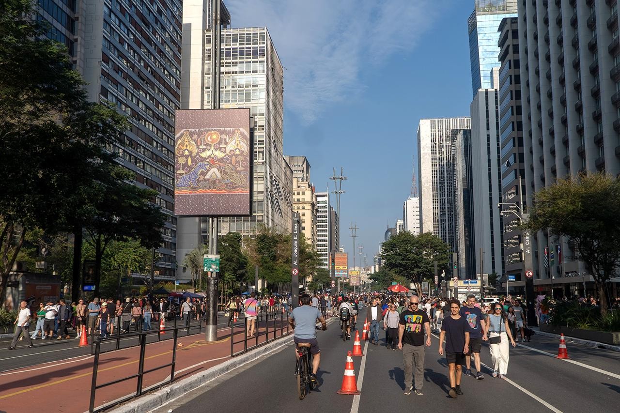 Frequentadores atribuem nota 9 à Paulista Aberta - QTU Questões do Universo
