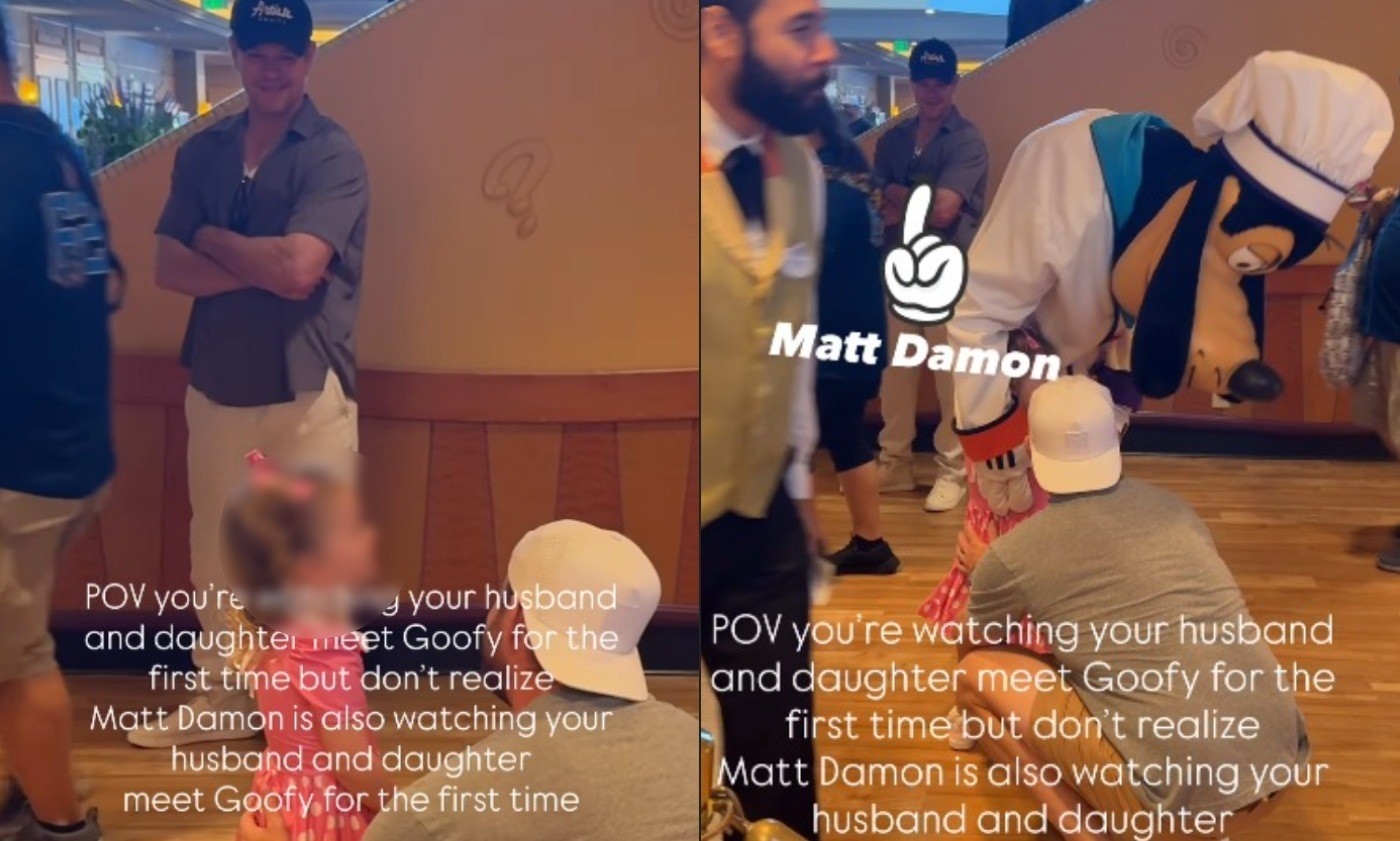 Matt Damon passa 