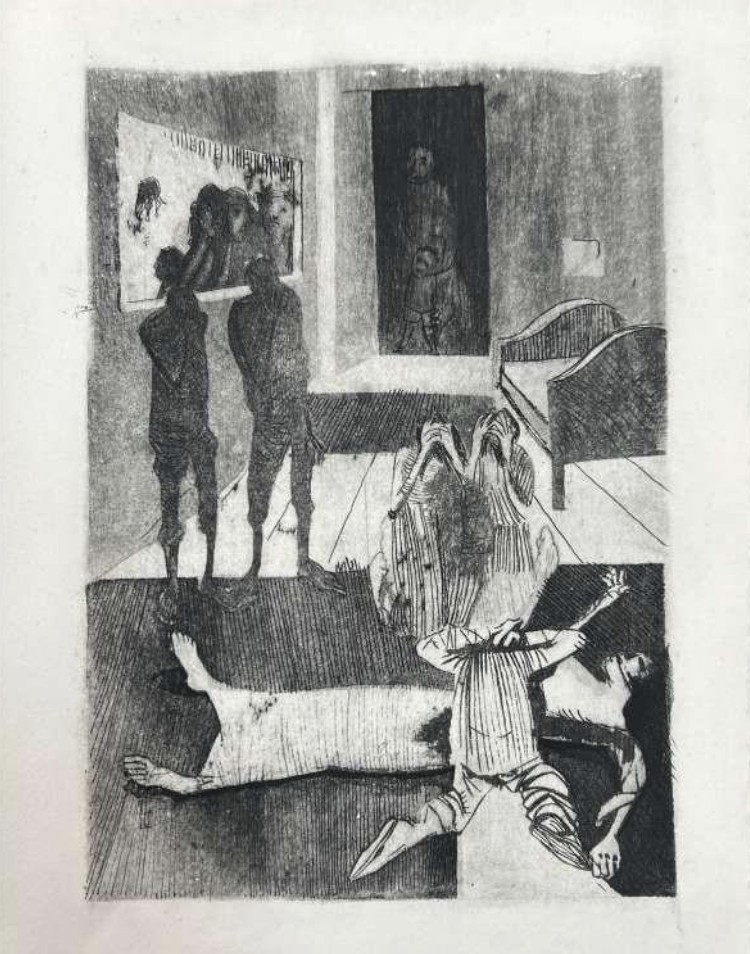 Engraving by Portinari — Photo: Reproduction