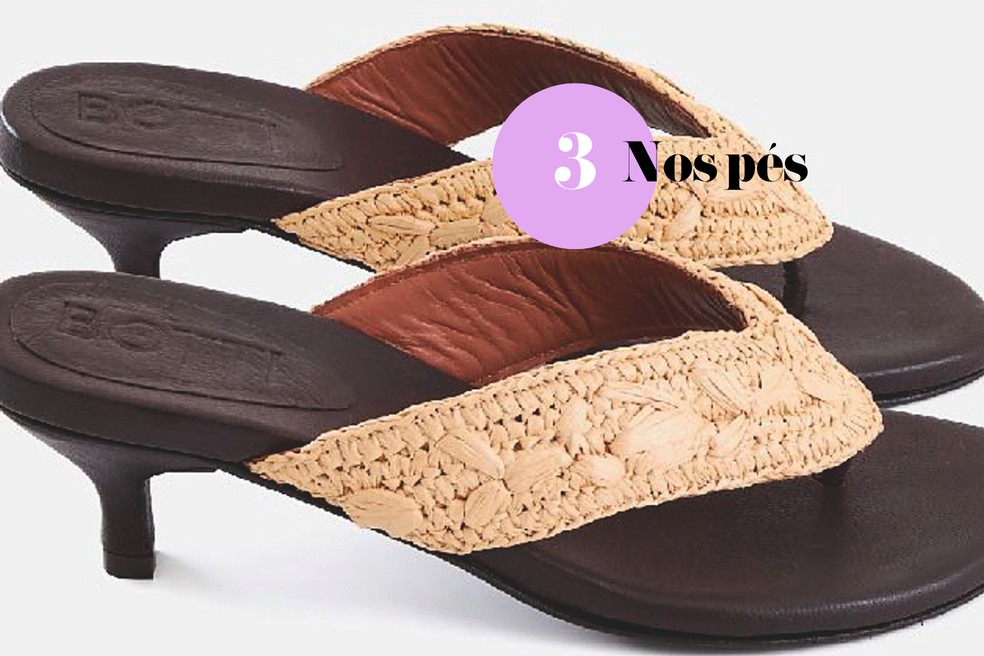 Nos pés — Foto: Divulgação