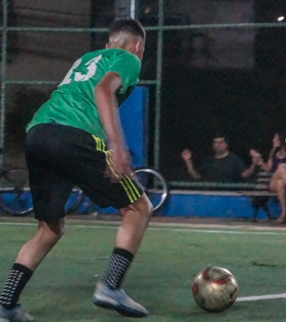 Victor Guilherme Sousa de Aguiar jogava futebol no Projeto Vila TN — Foto: Reprodução / Redes sociais
