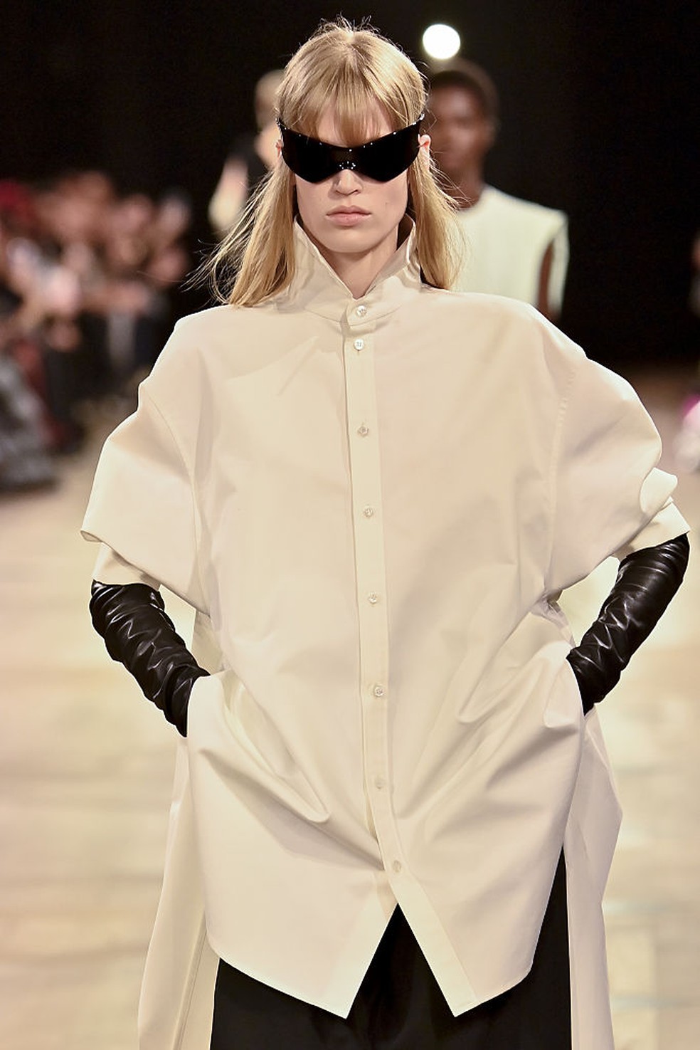 Coleção de verão da Balenciaga — Foto: Getty Images