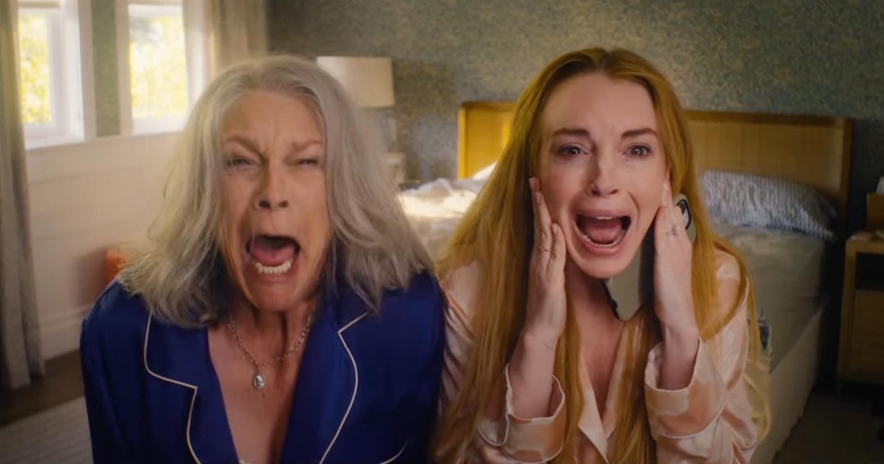 Sexta-Feira Muito Louca 2, com Jamie Lee Curtis e Lindsay Lohan — Foto: Divulgação/Disney
