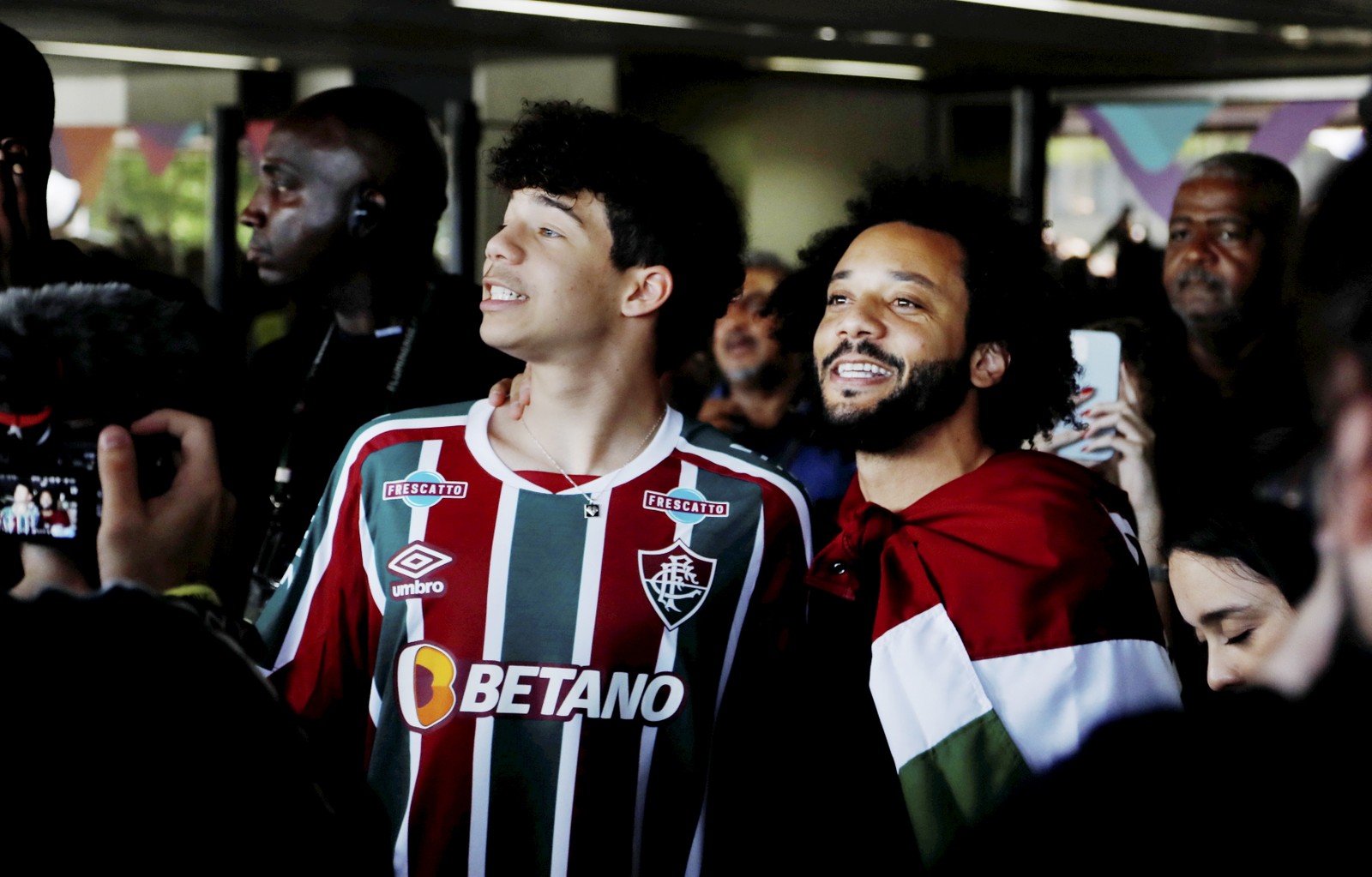 Marcelo ao Rio de Janeiro junto com sua família — Foto: Guito Moreto / Agência O Globo