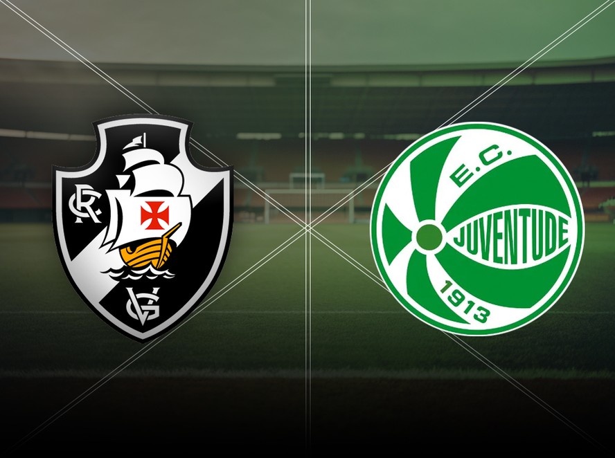 Vasco e Juventude medem forças neste sábado pelo Brasileirão