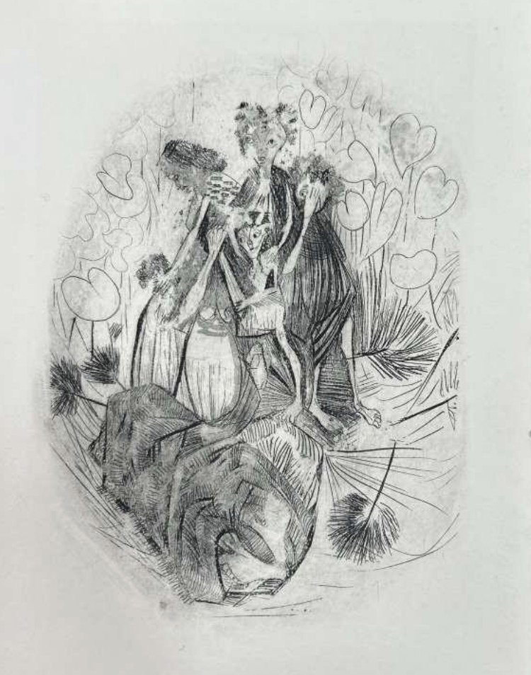 Engraving by Portinari — Photo: Reproduction