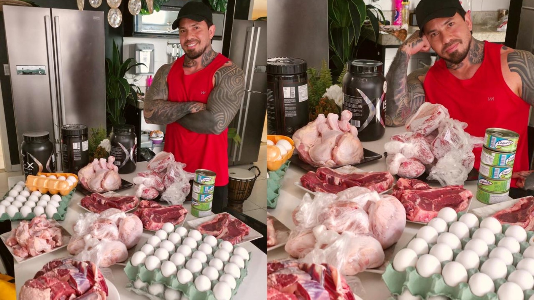 Conhe&ccedil;a o influenciador que perdeu 40 kg e chama aten&ccedil;&atilde;o com rotina alimentar incomum