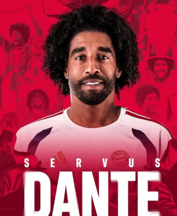 Dante inicia carreira como treinador e assume equipe B do Bayern de Munique