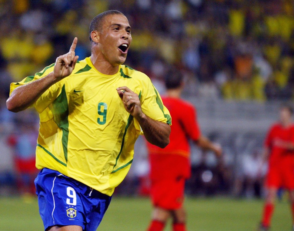 Brasil é a seleção com mais vitórias em Copas — Foto: AFP PHOTO ODD ANDERSEN