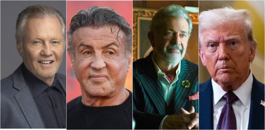 Trump anuncia Mel Gibson, Sylvester Stallone e Jon Voight, como  embaixadores especiais para 'reviver' Hollywood