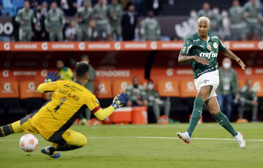 Deyverson marca o segundo do PalmeirasREUTERS